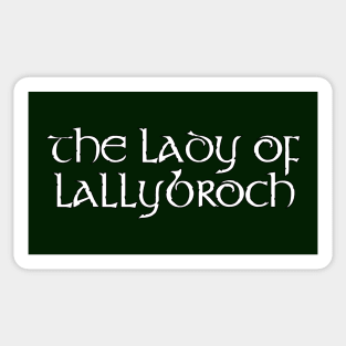 Lady of Lallybroch Sticker